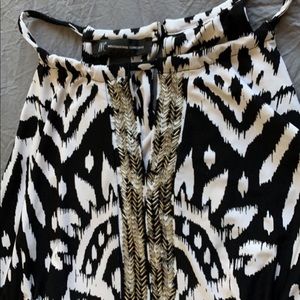 INC floor length dress from Macy’s